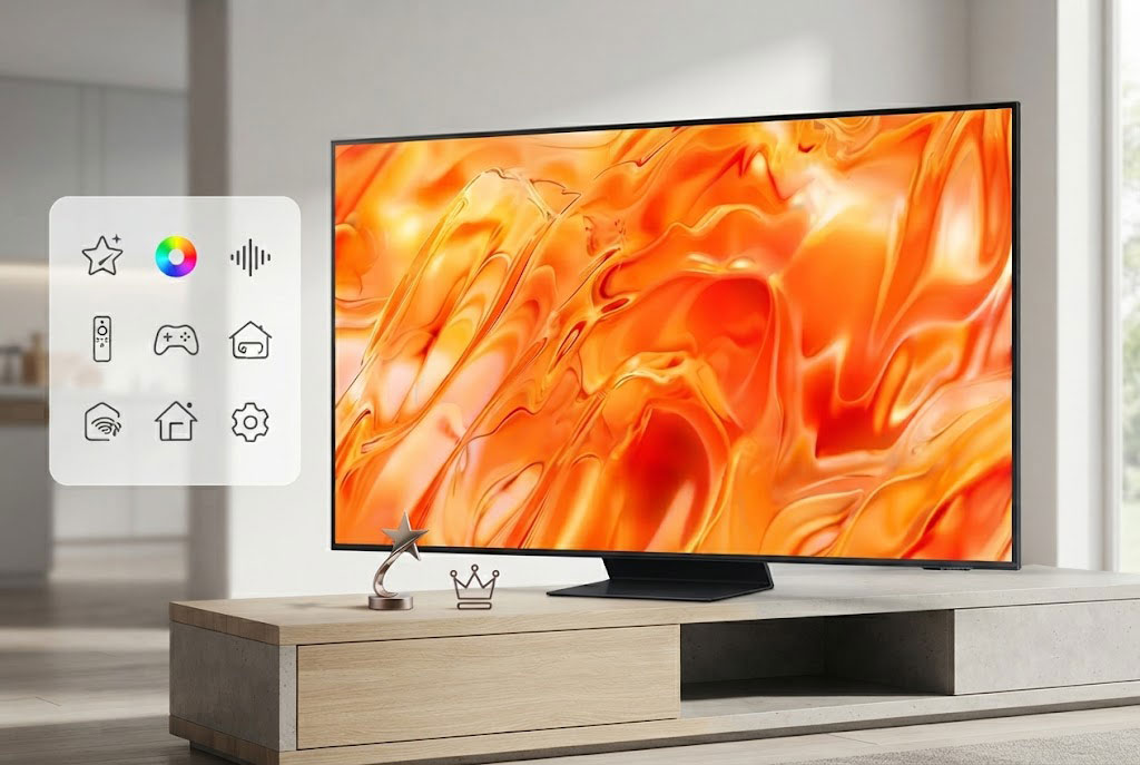 Tivi Samsung 55 inch Neo QLED QA55QN70HAKXXV: Lựa chọn 10 điểm cho gia đình hiện đại