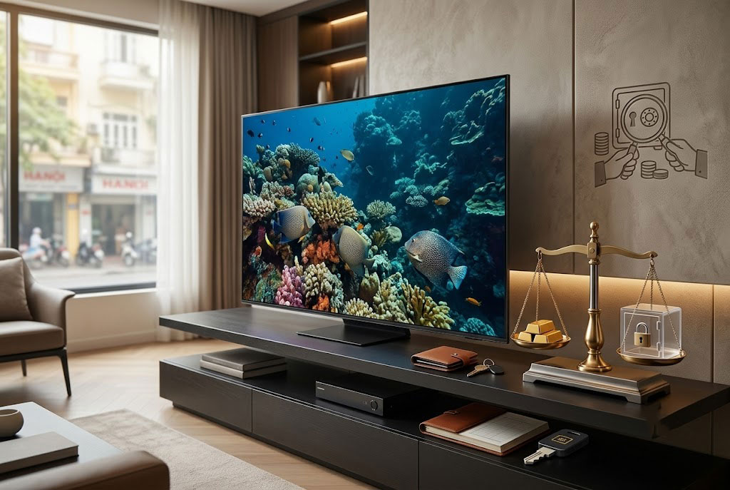 Tài chính tầm trung - cao cấp: Vì sao tivi Samsung QA55QN80FAKXXV là lựa chọn an toàn nhất?