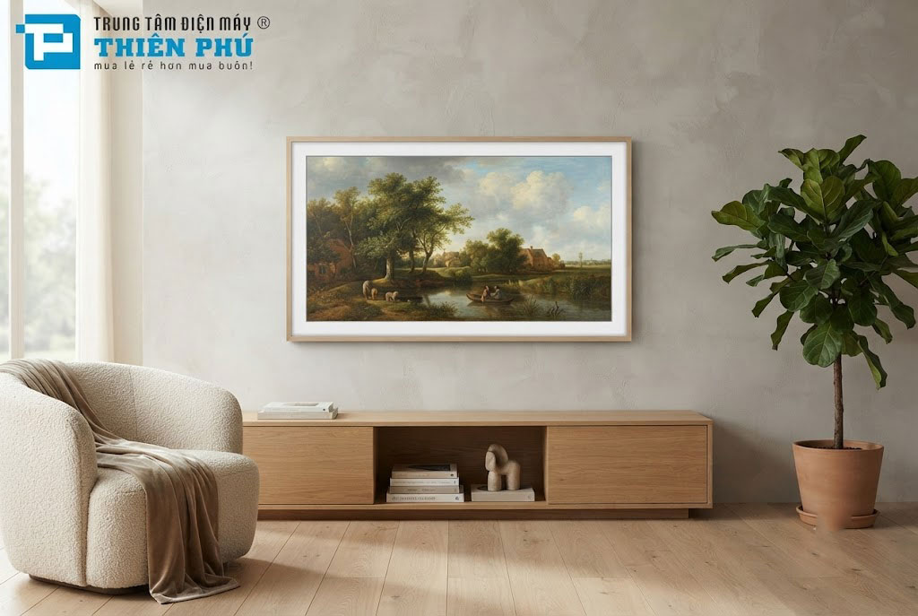 5 lý do tivi Samsung The Frame QA65LS03HEKXXV là vua của tivi phân khúc đẹp - sang