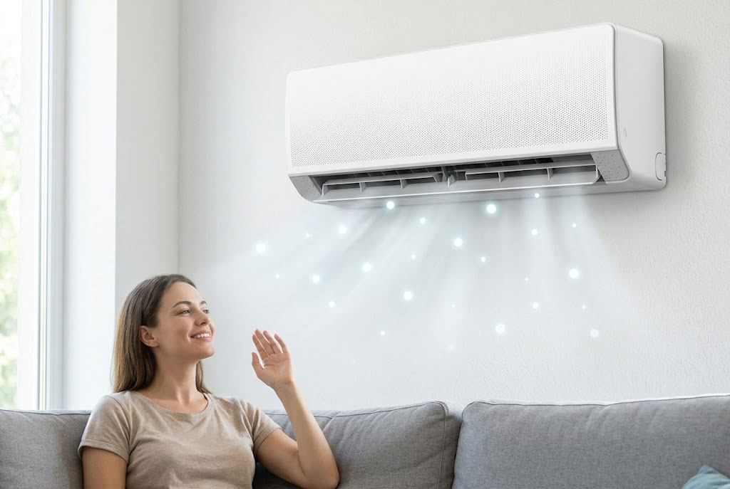 Tạm biệt cảm giác ê buốt nhờ hàng ngàn lỗ khí li ti trên điều hòa Casper 1 chiều QC-09IU36A