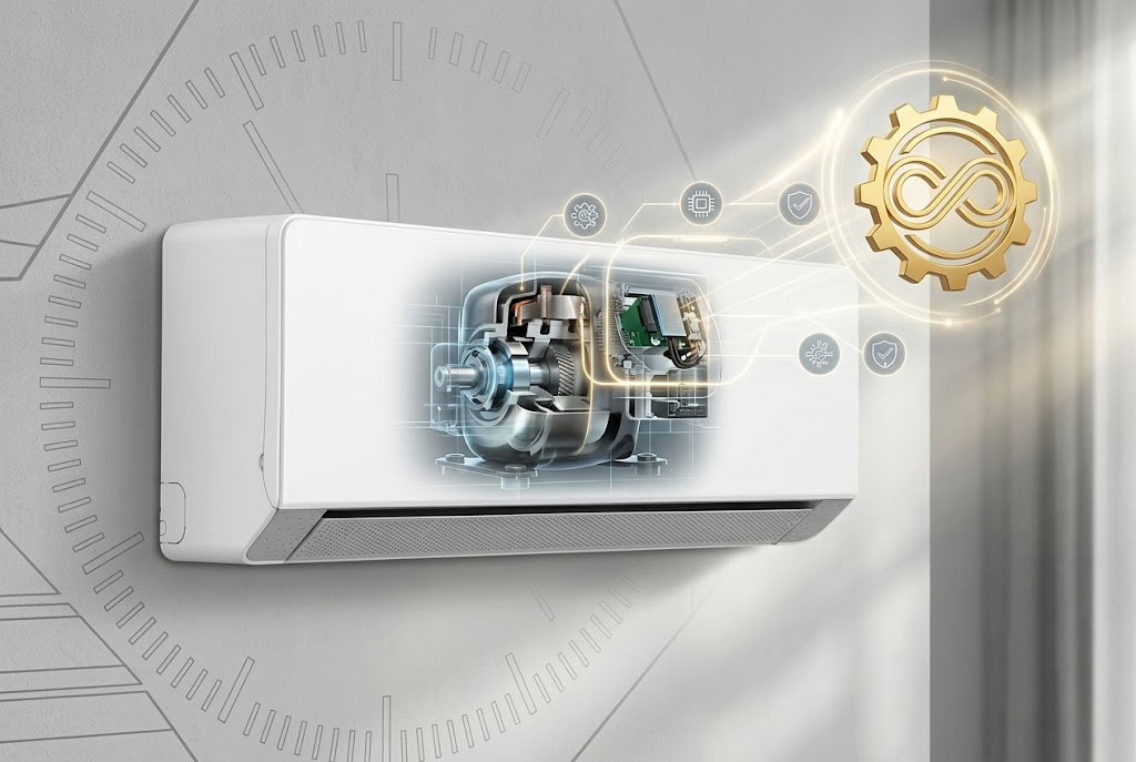 Vì sao điều hòa Casper inverter QC-12IU36A lại được hãng tự tin bảo hành 12 năm?