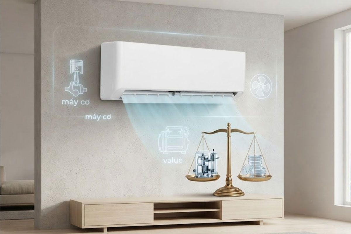 Đánh giá chi tiết điều hòa Casper 18000btu SC-18FB36M máy cơ có tốt không?