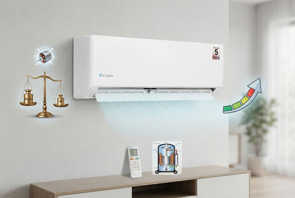Đánh giá chi tiết điều hòa Casper 18000btu SC-18FB36M máy cơ có tốt không?