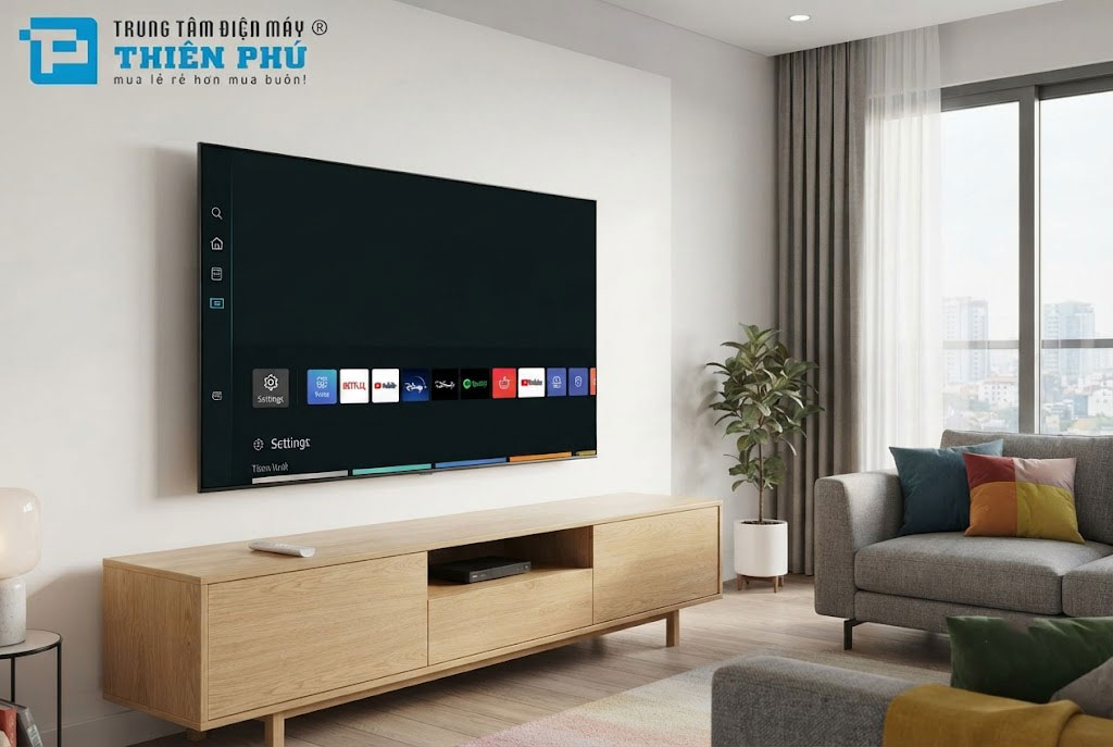 Review tivi Samsung 65 inch UA65U8000HKXXV: Trải nghiệm thực tế hệ điều hành One UI Tizen