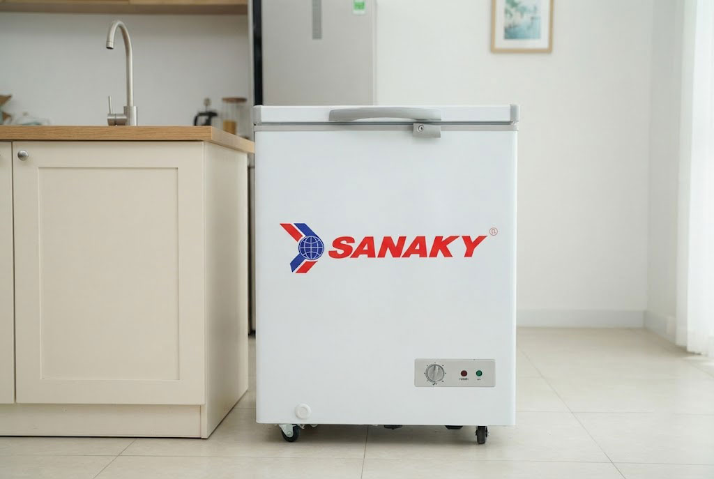 Có nên mua tủ đông Sanaky VH-150HY2 dàn nhôm 1 ngăn 150 lít không?