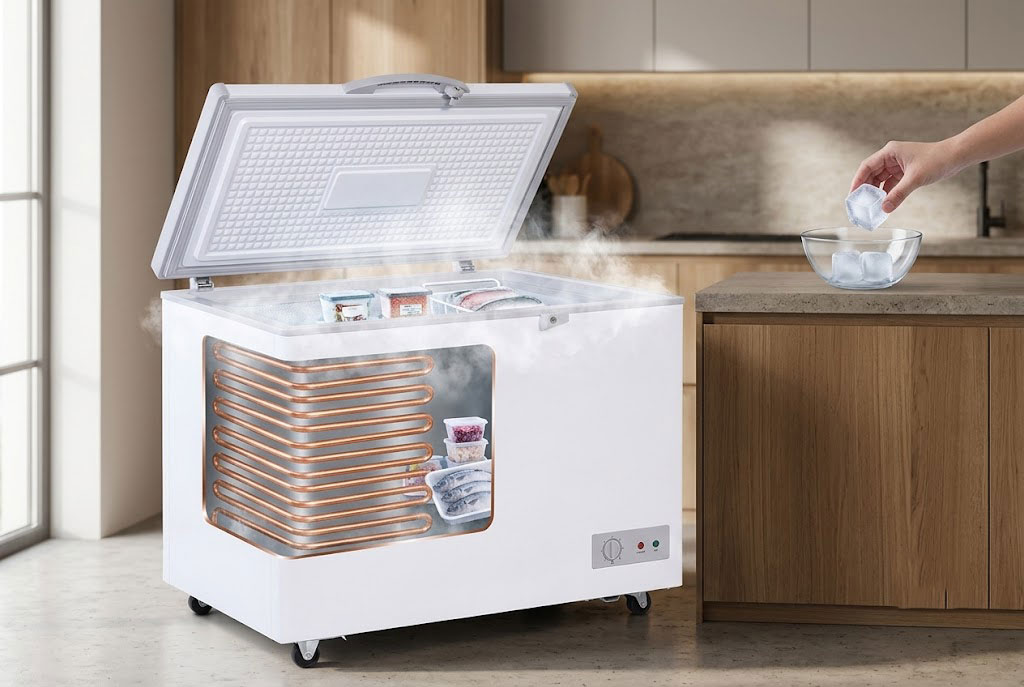 Review tủ đông Sanaky VH-1599HY: Dàn đồng siêu bền thì làm lạnh có nhanh không?