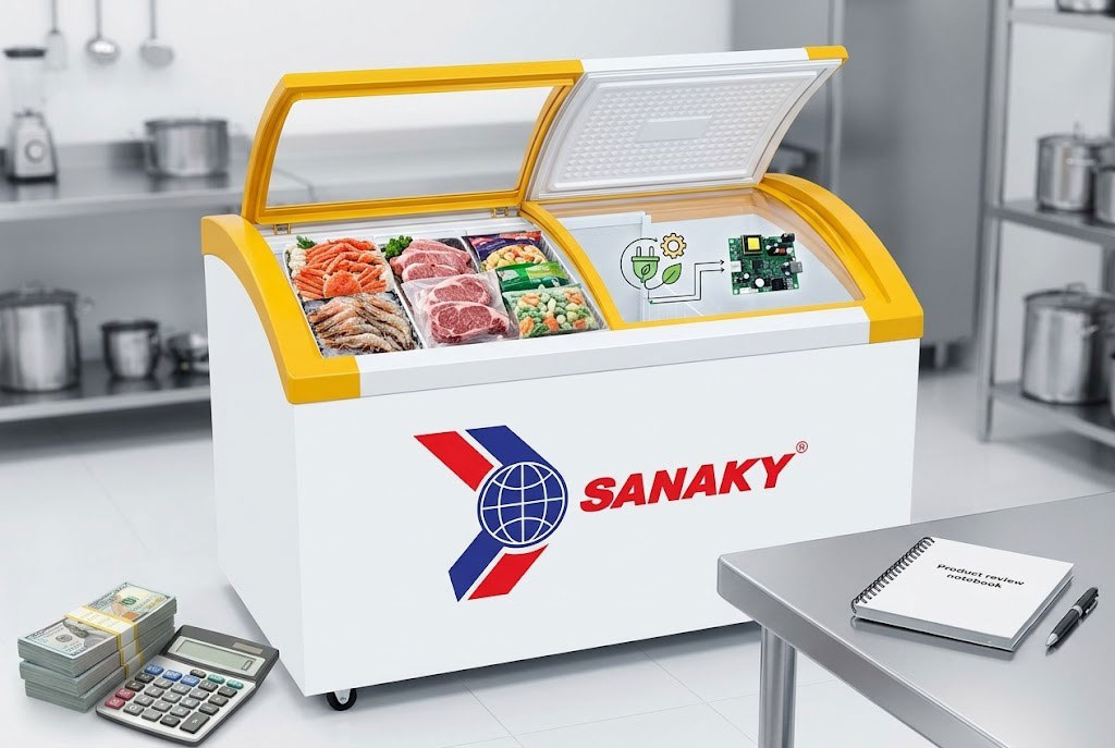 Tủ đông Sanaky 1 ngăn đông VH-4899K3B có gì nổi bật? Có nên mua không?