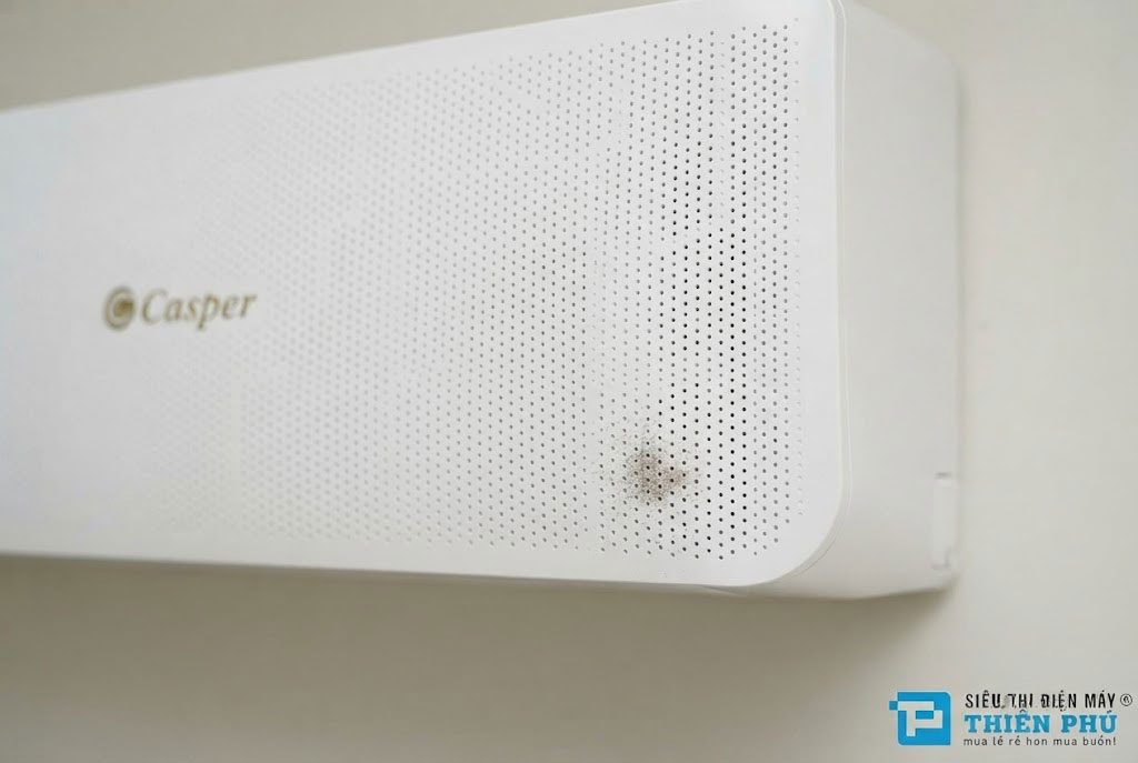 Hàng ngàn lỗ khí nhỏ Micropores trên điều hòa Casper XC-09IU38 có dễ bị bám bụi bẩn không?
