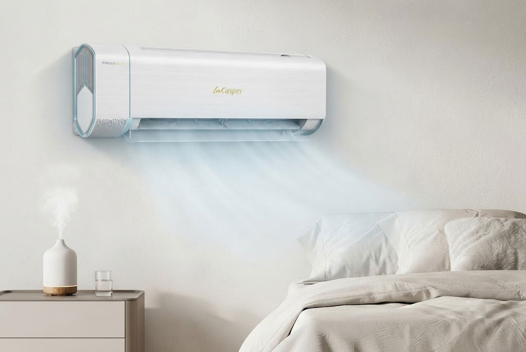 Ngủ điều hòa hay bị đau họng, khô da? Điều hòa Casper 9000btu XH-09IF35 là cứu tinh của bạn