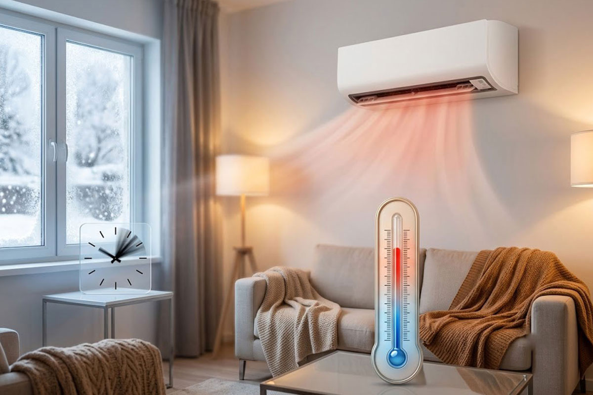 Trải nghiệm thực tế về điều hòa Daikin FTHB25ZVMV làm ấm phòng trong bao lâu vào mùa đông?