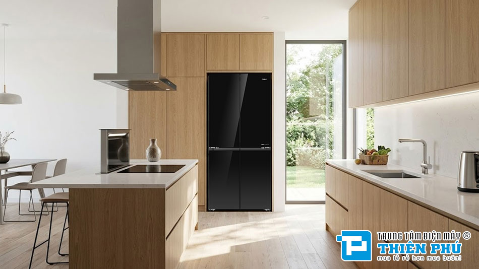 Tủ Lạnh Aqua AQR-MA570XA(GB)U1 Inverter Multi Door 495 Lít