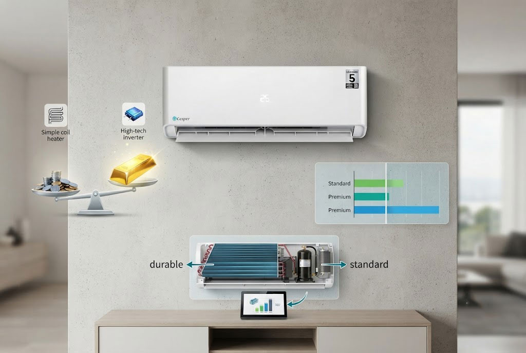 Sự thật về điều hòa Casper SC-12FB36A: Rẻ thì có tốt không hay tiền nào của nấy?