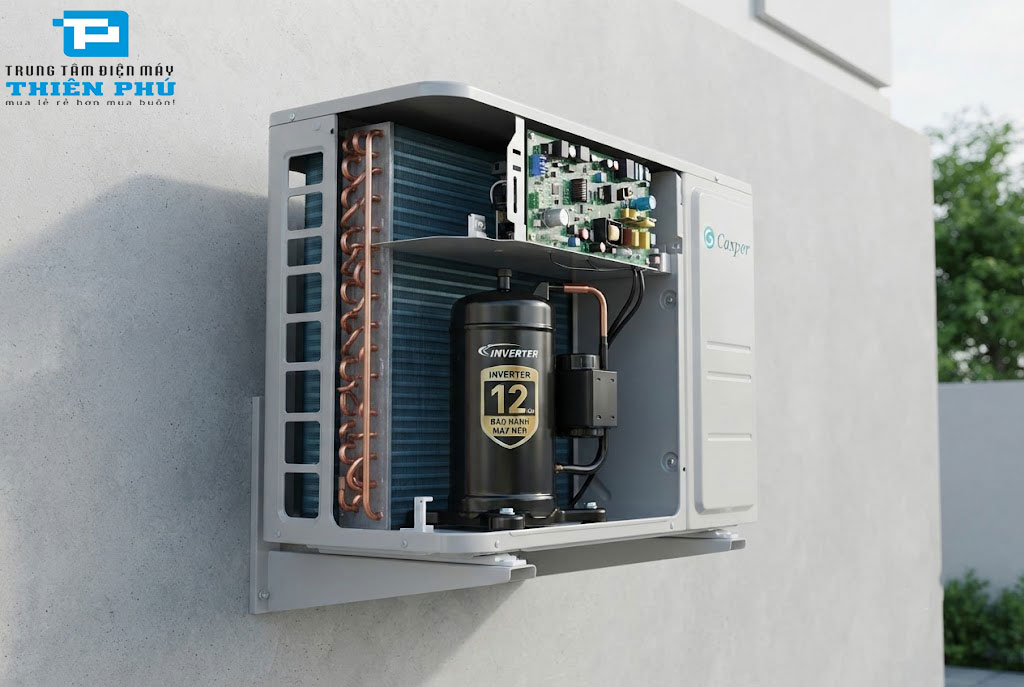 Lời cam kết 12 năm bảo hành máy nén trên điều hòa Casper inverter đang tự tin điều gì?