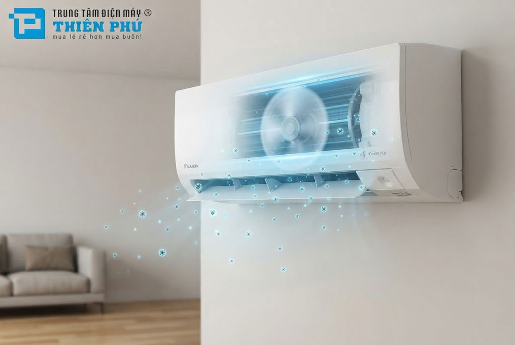 Chức năng chống ẩm mốc Mold Proof của điều hòa Daikin tự vệ sinh thế nào sau khi tắt máy?