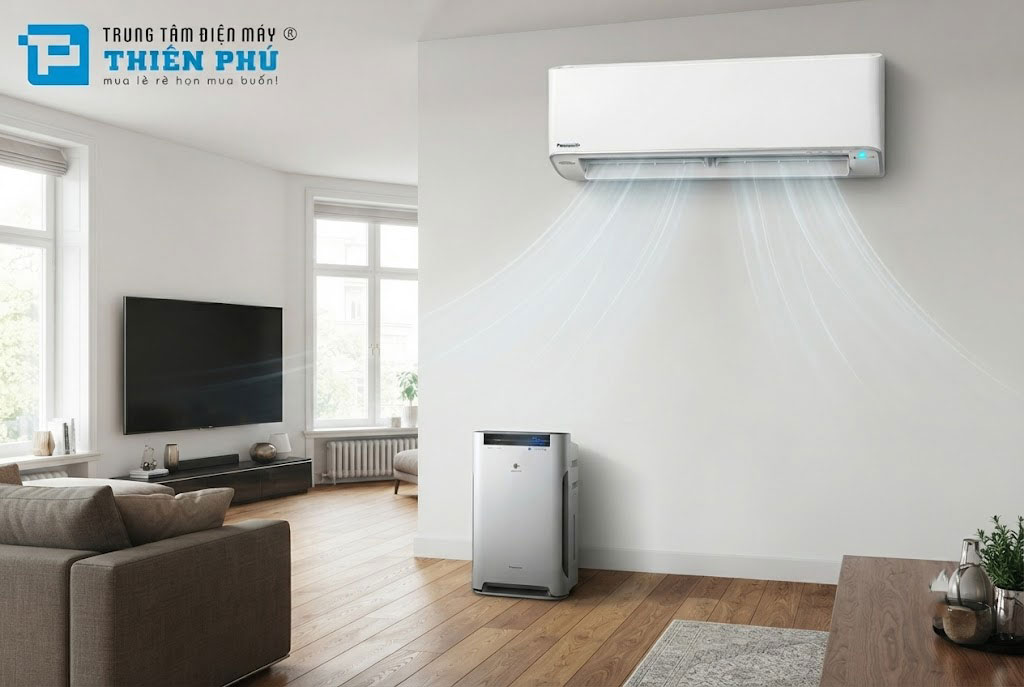 Lọc khí Nanoe-X trên điều hòa Panasonic có thay thế hoàn toàn được máy lọc không khí chuyên dụng?