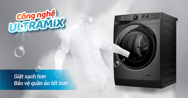 Công nghệ UltraMix trên máy giặt Electrolux 10kg EWF1023P5SC có gì nổi bật