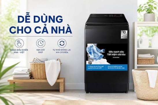 Cách xử lý máy giặt Samsung giá rẻ WA40F12E4CSV không vắt