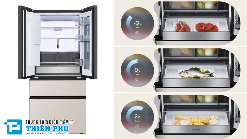 Tủ Lạnh LG F53EGR Inverter Multi Door 603 lít