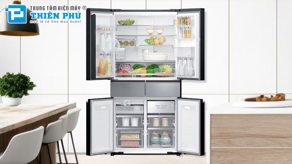 Tủ Lạnh Panasonic NR-WY720ZHHV Inverter Multi Door 650 Lít