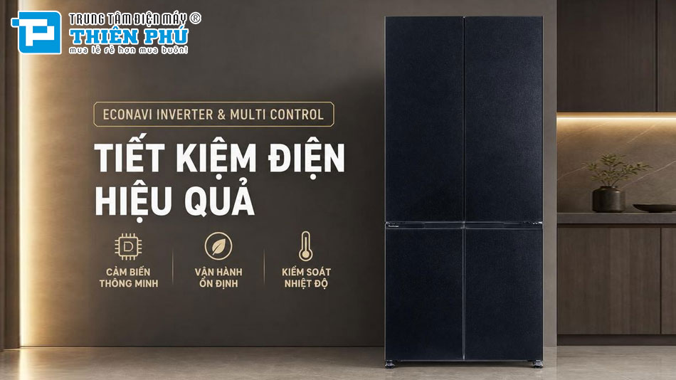 Tủ lạnh Panasonic NR-XZ550HGKV Inverter 482 lít Multi Door