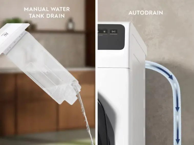 Máy sấy quần áo Electrolux bơm nhiệt EDH803J5SCR hiện đại và tinh tế trong từng đường nét