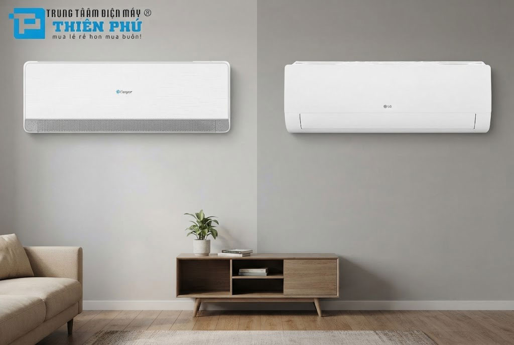 So sánh chất lượng giữa điều hòa Casper QH-18IU36A và LG IDH18M1 có gì khác biệt?