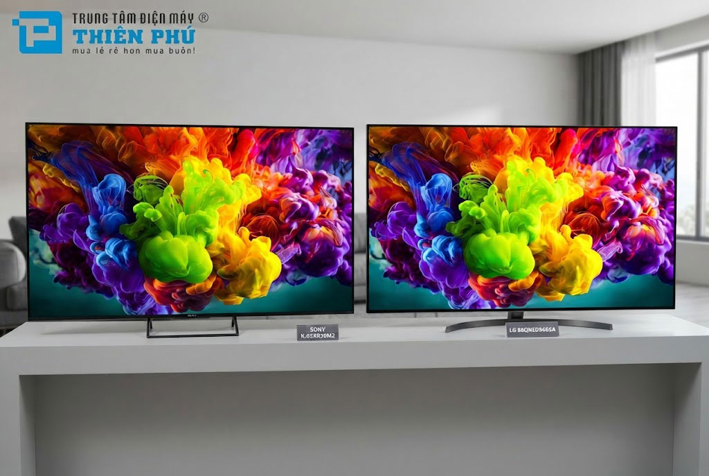 Đặt lên bàn cân giữa tivi Sony K-85XR30M2 và LG 86QNED86BSA, nên mua loại nào đáng giá?