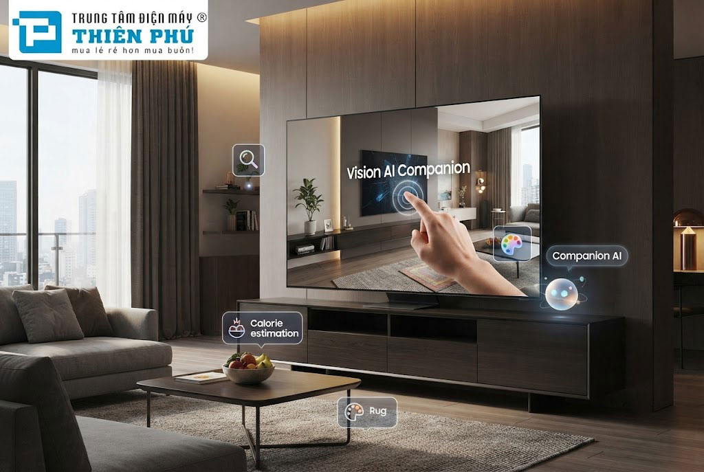Trợ lý Vision AI Companion trên tivi Samsung mới có thể làm được gì cho bạn?