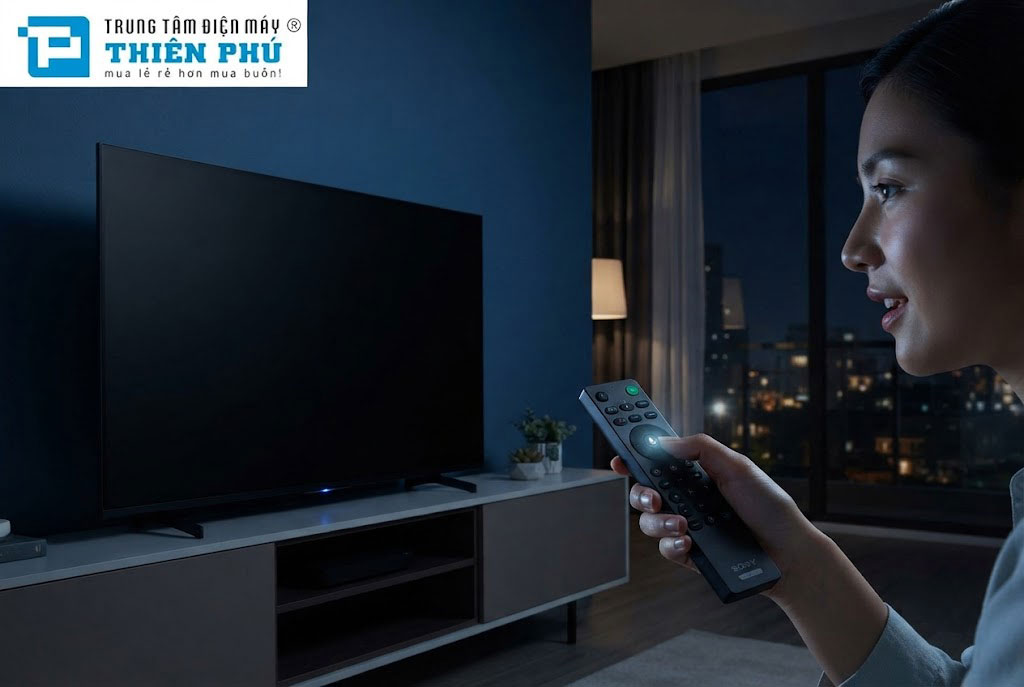Hướng dẫn dùng trợ lý ảo điều khiển tivi Sony bằng giọng nói kể cả khi tivi đang tắt