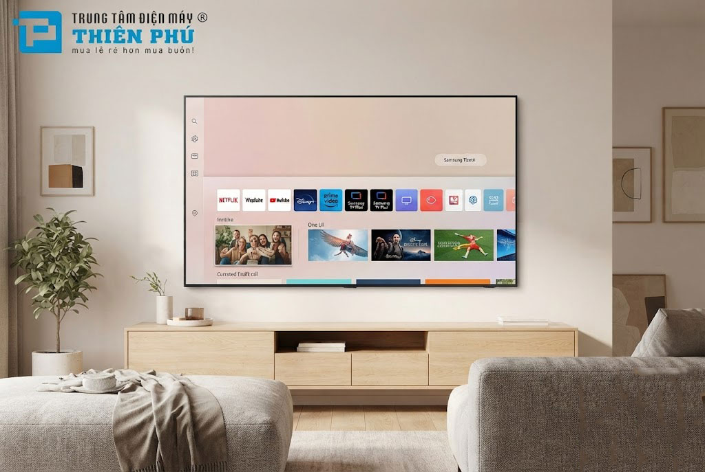Hệ điều hành One UI Tizen trên tivi Samsung 65 inch UA65M8EHAKXXV có dễ sử dụng không?