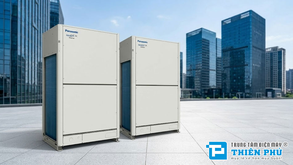 Tuổi thọ trung bình của dàn nóng điều hòa trung tâm Panasonic U-24ME2H7 là bao nhiêu?