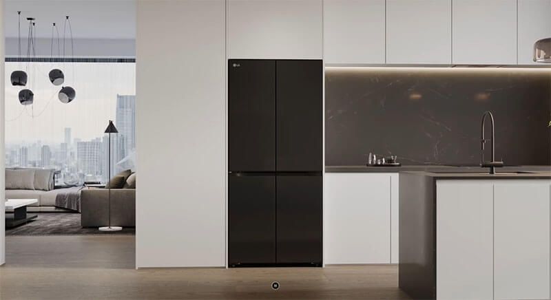 Những tính năng vượt trội bên trong tủ lạnh LG F56BG 4 cánh
