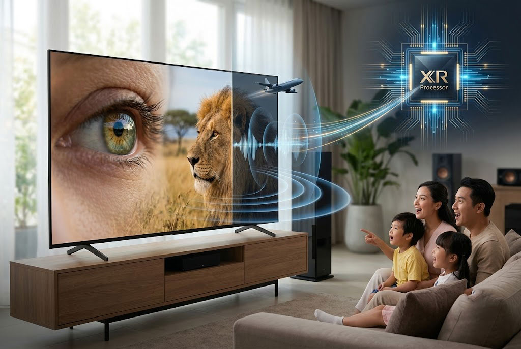 Tìm hiểu sức mạnh của bộ xử lý XR Processor trên các dòng Google Tivi Sony cao cấp