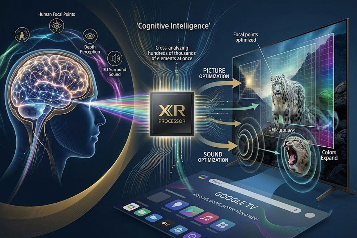 Tìm hiểu sức mạnh của bộ xử lý XR Processor trên các dòng Google Tivi Sony cao cấp