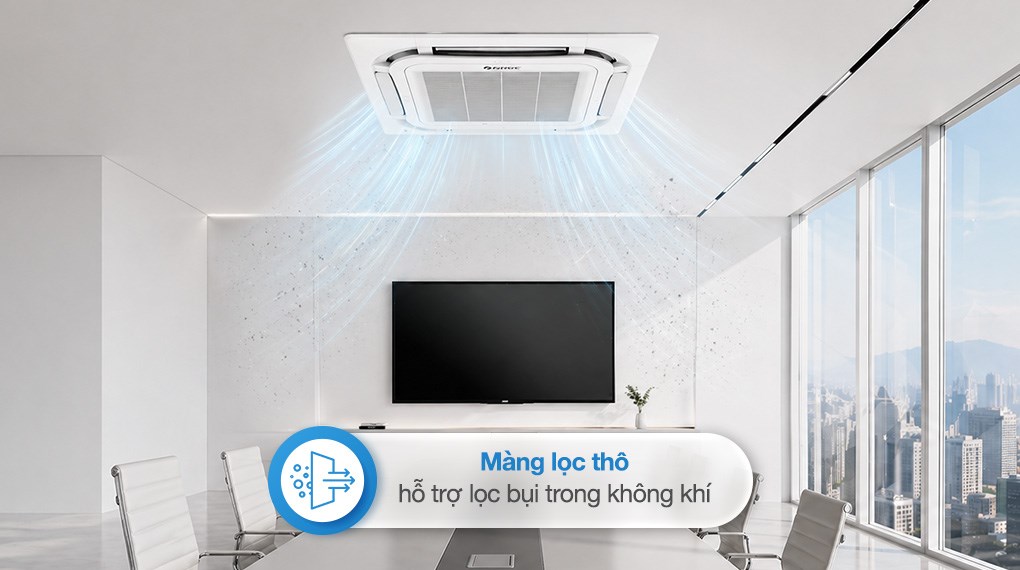 Điều hòa âm trần Gree 24000btu GCC24S6I/GMC24S6I bị chảy nước- Cách xử lý triệt để