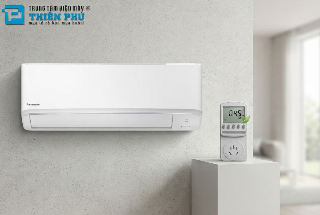 Sai lầm khi nghĩ điều hòa Panasonic 12000btu CS-N12AKH-8 không có Inverter là tốn điện