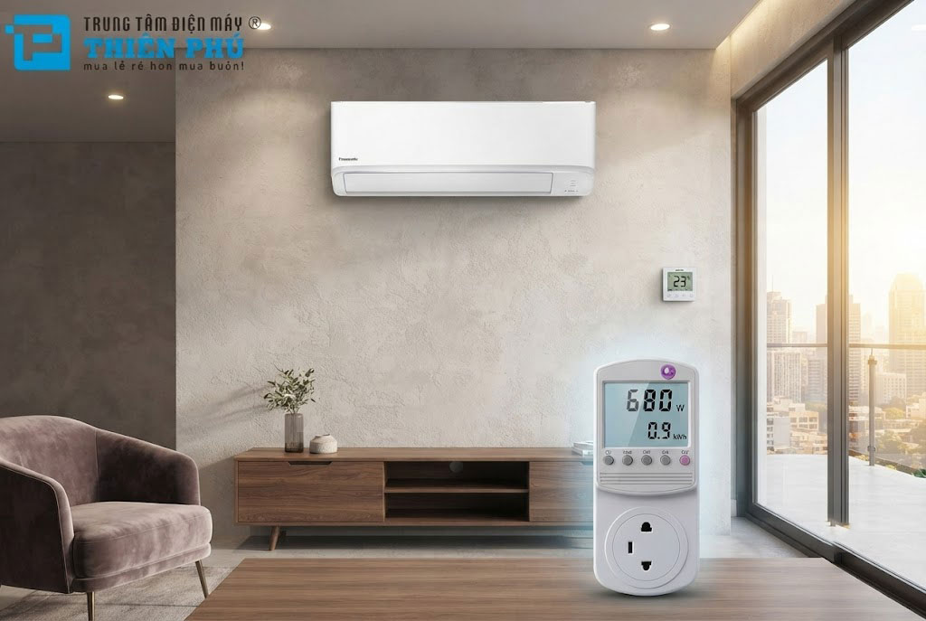 Sai lầm khi nghĩ điều hòa Panasonic 12000btu CS-N12AKH-8 không có Inverter là tốn điện