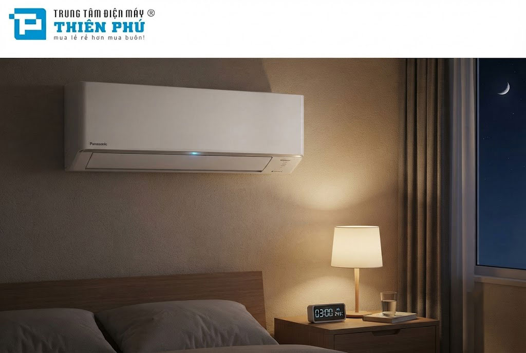 Bí quyết dùng điều hòa Panasonic 18000btu CS-RU18CKH-8D cả đêm chỉ tốn vài nghìn đồng