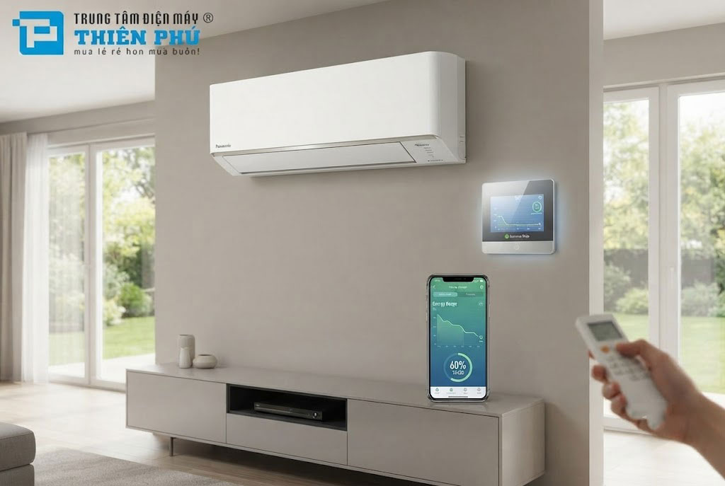Bí quyết dùng điều hòa Panasonic inverter CS-RU9CKH-8D tiết kiệm đến 60% điện năng