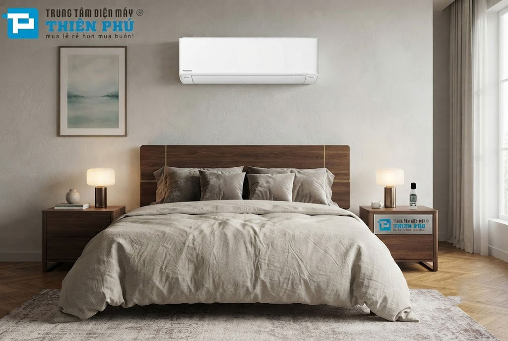 Độ ồn thực tế của điều hòa Panasonic 12000btu 1 chiều CS-U12BKH-8 là bao nhiêu?