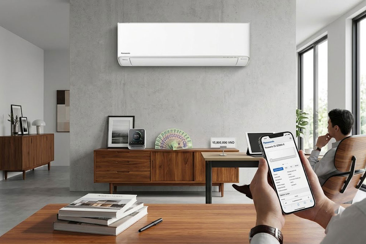 Bỏ ra gần 15 triệu cho điều hòa Panasonic CS-XZ9BKH-8: Đáng tiền đầu tư hay phí tiền?
