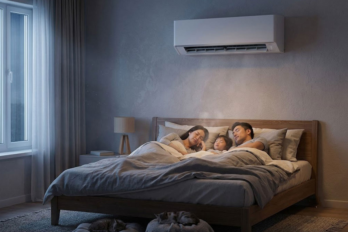 Độ ồn dàn lạnh điều hòa Panasonic CS-YZ24BKH-8 ở chế độ Quiet có thực sự yên tĩnh để ngủ ngon?