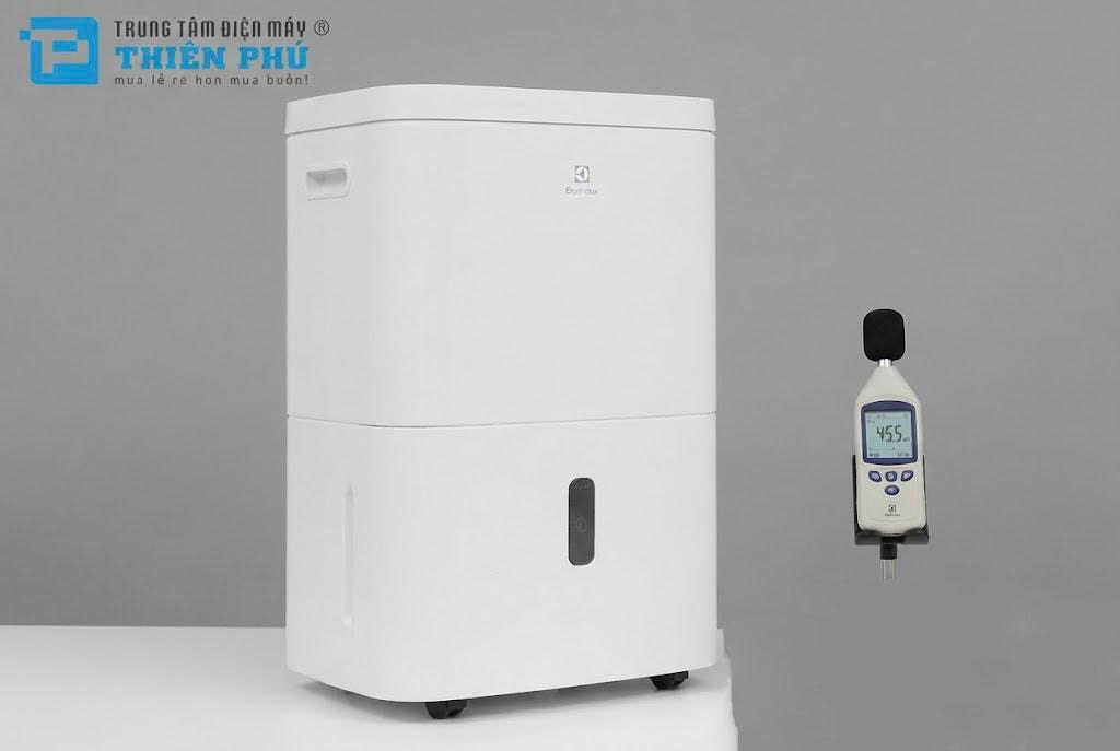 Đo lường độ ồn thực tế của máy hút ẩm Electrolux EDH10TRBW1 ở các chế độ vận hành khác nhau