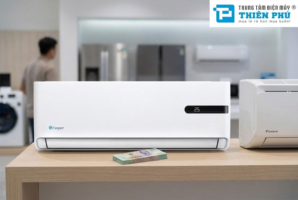 Tầm giá 6 triệu nên mua điều hòa Casper 12000btu GC-12IB36 hay chọn hãng khác?