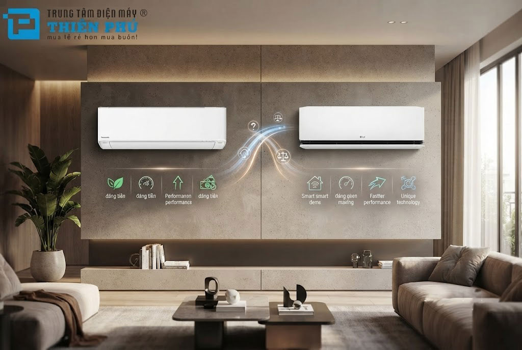 So sánh điều hòa Panasonic CS-U24BKH-8 và LG IDC24M1, lựa chọn nào đáng tiền hơn?