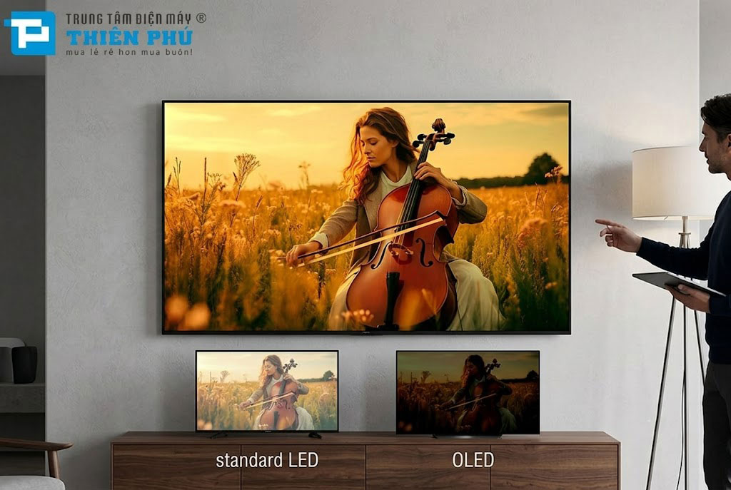 Tại sao chuyên gia khuyên mua tivi Sony K-75XR50 Mini LED thay vì các dòng OLED giá rẻ?