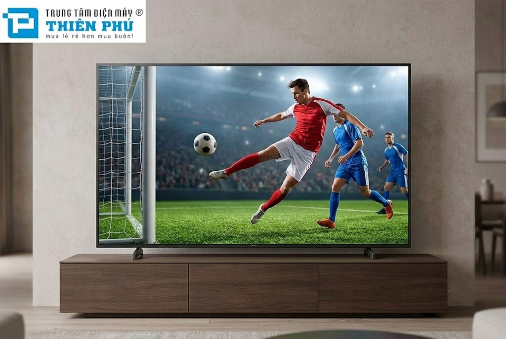 Xem bóng đá, thể thao trên tivi Sony 75 inch K-75XR50: Mượt mà đến từng chuyển động