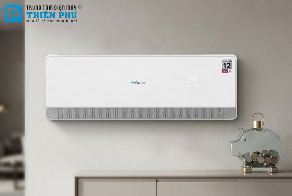 Sự thật về điện năng tiêu thụ của điều hòa Casper 24000btu QH-24IU36A, có tốn điện như bạn nghĩ?