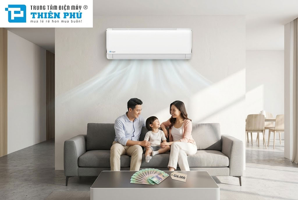 Chi ra chưa đến 10 triệu, điều hòa Casper SC-18FB36M là dòng máy 18000btu tối ưu nhất cho bạn