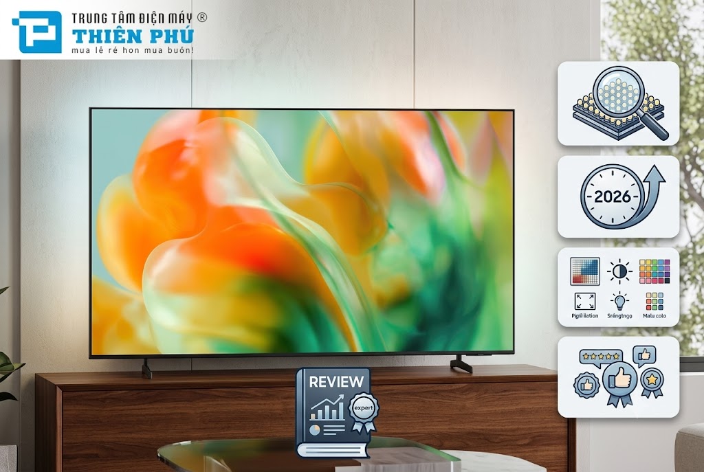 Review tivi Samsung Mini LED 75 inch UA75M80HAKXXV: Có đáng mua ở năm 2026?